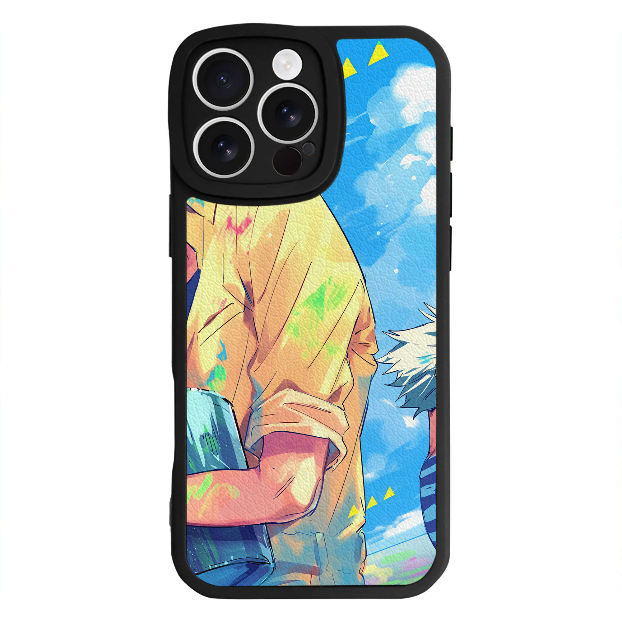 （画像用） ハイキュー!! Haikyu!! 【iPhone 16シリーズ対応】シリコンスマホケース（レザー調） 材質：シリコン